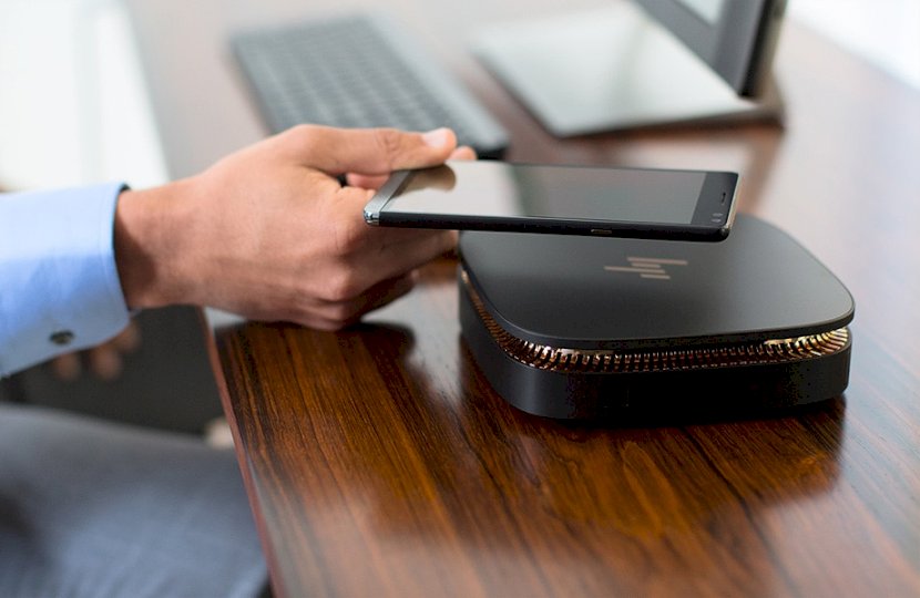 Reimagine the desktop experience with HP`s smallest desktop